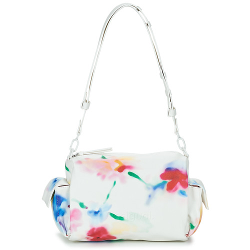 Sacs Femme Sacs porté épaule Desigual LIQUIDFLOWER HABANA Blanc/Multicolore