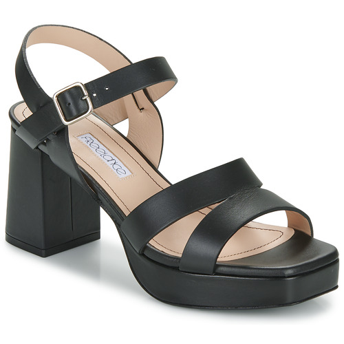 Chaussures Femme Sandales et Nu-pieds Freelance JULIETTE 5 DAILY SANDAL Noir