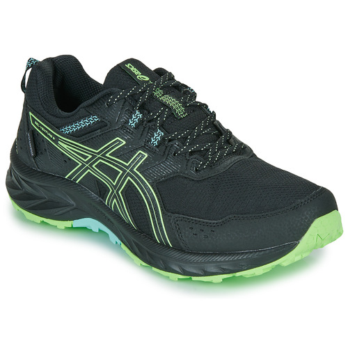 Chaussures Homme Running / trail Asics GEL-VENTURE 9 WP Noir / Vert