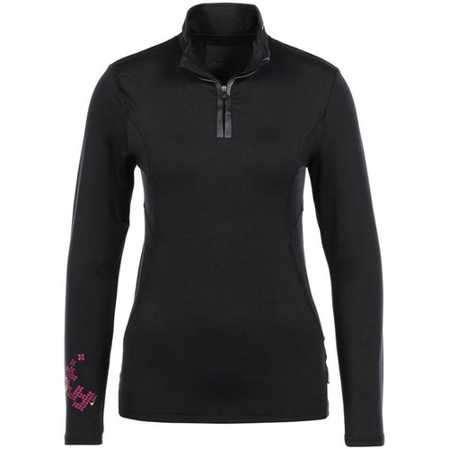 Vêtements Femme T-shirts manches longues Peak Mountain Top technique femme ANELI Noir