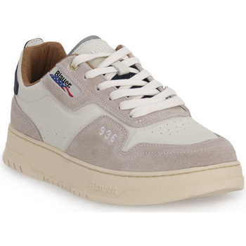 Chaussures Homme Baskets mode Blauer WHI HARPER 08 Blanc