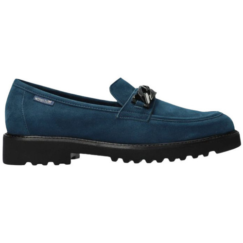 Chaussures Femme Mocassins Mephisto Mocassin salka velcalf Bleu