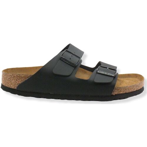 Chaussures Femme Multisport Birkenstock Arizona Ciabatta Due Fibbie Donna Black 0051793 Noir