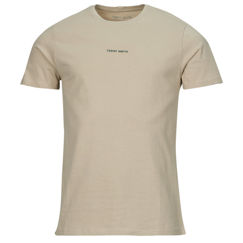 Vêtements Homme T-shirts manches courtes Teddy Smith SOY 2 MC Beige