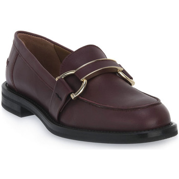 Chaussures Femme Mocassins Frau NAPPA BORDO Rouge