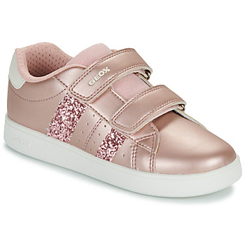 Chaussures Fille Baskets basses Geox J ECLYPER GIRL Rose