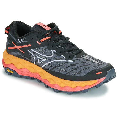 Chaussures Femme Running / trail Mizuno WAVE MUJIN 10 Noir / Orange