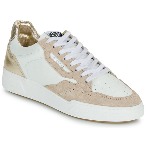 Chaussures Femme Baskets basses Semerdjian THOR Blanc / Beige / Doré