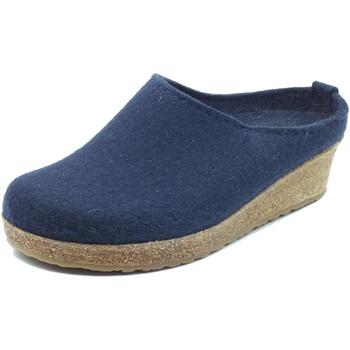 Chaussures Femme Chaussons Haflinger Juliette 762018 Bleu