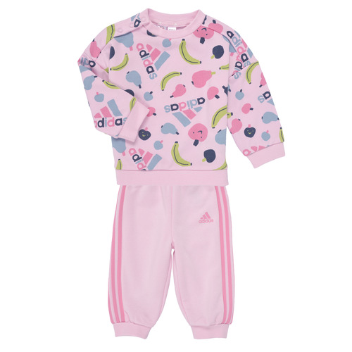 Vêtements Fille Ensembles de survêtement Adidas Sportswear I FRUIT FT JOG Rose