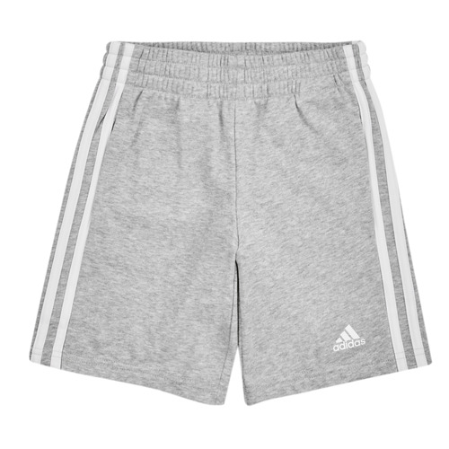 Vêtements Enfant Shorts / Bermudas Adidas Sportswear LK 3S SHOR Gris / Blanc