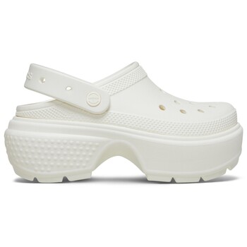 Chaussures Femme Sabots Crocs STOMP CLOG Blanc