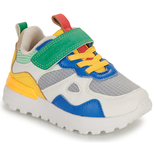 Chaussures Garçon Baskets basses Shoo Pom JOGGY SCRATCH Multicolore