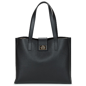 Sacs Femme Cabas / Sacs shopping Furla FURLA 1927 L TOTE 36 SOFT Noir