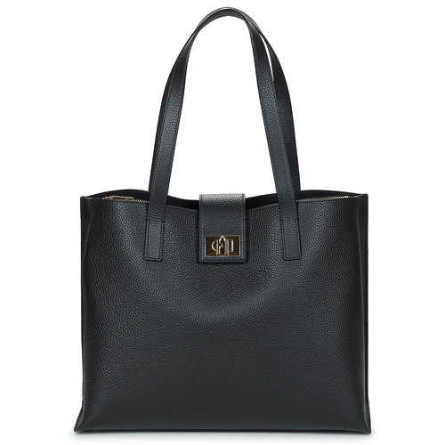 Sacs Femme Cabas / Sacs shopping Furla FURLA 1927 L TOTE 36 SOFT Noir