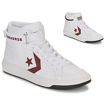 Chaussures Homme Baskets montantes Converse PRO BLAZE V2 LEATHER Blanc / Bordeaux