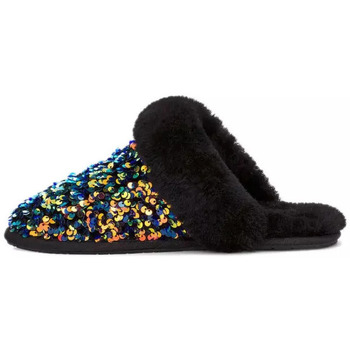 Chaussures Femme Chaussons UGG SCUFFETTE II STELLAR SEQUIN Noir