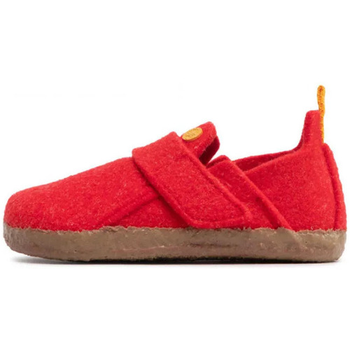 Chaussures Enfant Chaussons Birkenstock ZERMATT HL Enfant Rouge