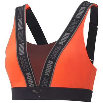 Vêtements Femme Brassières de sport Puma Brassière de sport  HIGH IMPACT FAST Orange