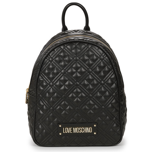 Sacs Femme Sacs à dos Love Moschino QUILTED BCKPCK Noir / Doré