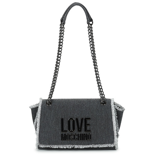 Sacs Femme Sacs porté épaule Love Moschino DENIM JC4371PP0I Gris