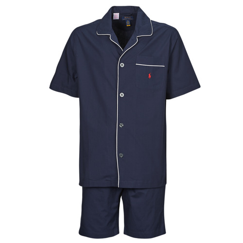 Vêtements Homme Pyjamas / Chemises de nuit Polo Ralph Lauren S / S PJ SET-SLEEP-SET Marine