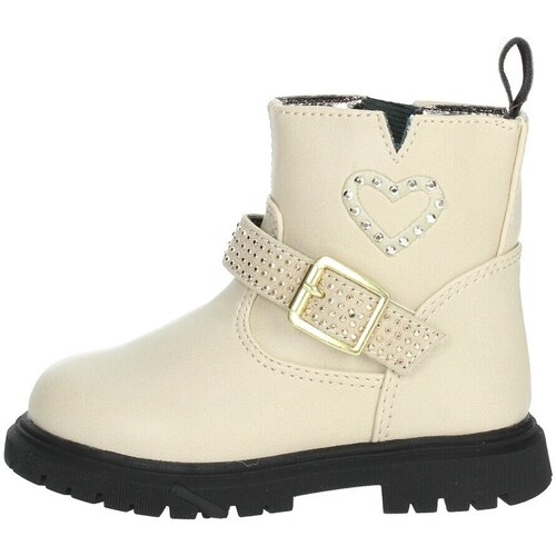 Chaussures Fille Boots Asso AG-15942 Beige