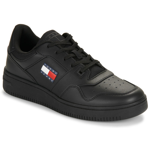 Chaussures Homme Baskets basses Tommy Jeans TJM RETRO BASKET ESS Noir