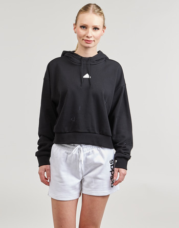 Vêtements Femme Sweats Adidas Sportswear W BLUV Q1 HD Noir