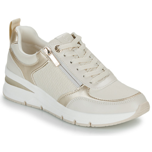 Chaussures Femme Baskets basses Tamaris 23721-430 Beige / Doré