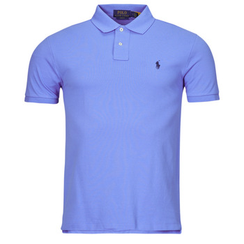 Vêtements Homme Polos manches courtes Polo Ralph Lauren POLO AJUSTE SLIM FIT EN COTON BASIC MESH Marine