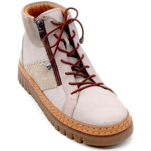 Chaussures Femme Bottines 48 Horas  Beige