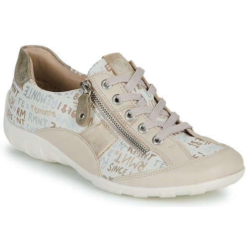 Chaussures Femme Baskets basses Remonte  Blanc / Beige