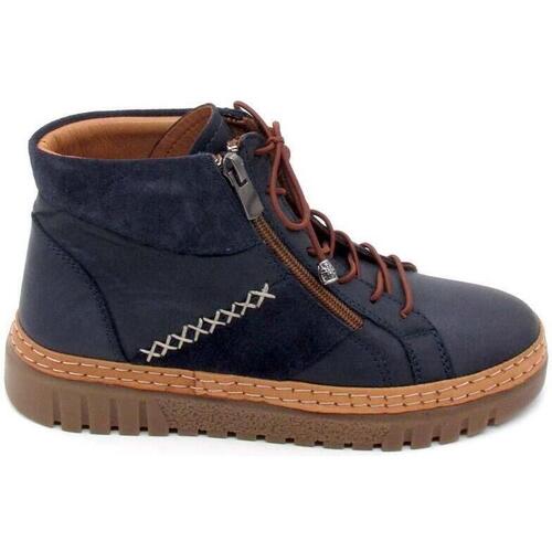 Chaussures Femme Bottines 48 Horas  Bleu