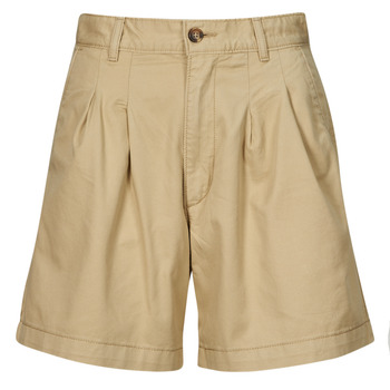 Vêtements Femme Shorts / Bermudas Levi's PLEATED TROUSER SHORT Lightweight Beige