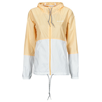 Vêtements Femme Coupes vent Columbia Flash Forward Windbreaker Blanc / Jaune