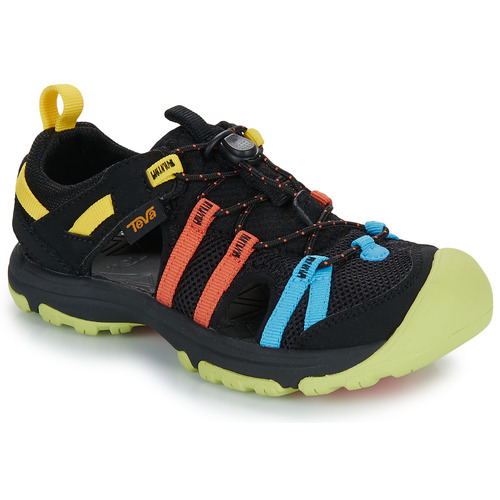 Chaussures Enfant Sandales et Nu-pieds Teva K MANATEE Noir / Multicolore