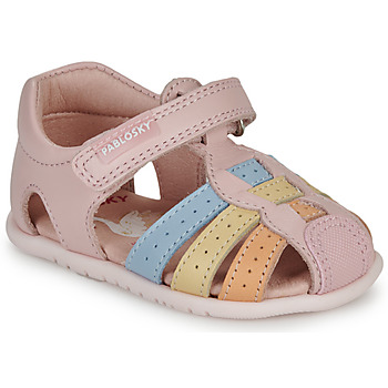 Chaussures Fille Sandales et Nu-pieds Pablosky  Rose