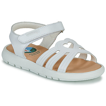 Chaussures Fille Sandales et Nu-pieds Pablosky  Blanc