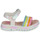 Chaussures Fille Sandales et Nu-pieds Pablosky  Blanc / Multicolore