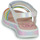 Chaussures Fille Sandales et Nu-pieds Pablosky  Blanc / Multicolore