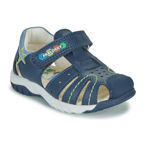 Chaussures Garçon Sandales et Nu-pieds Pablosky  Marine