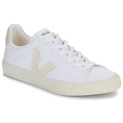 Chaussures Baskets basses Veja CAMPO CANVAS Blanc