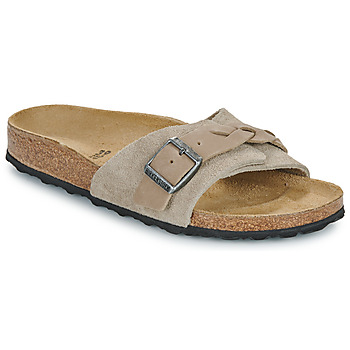 Chaussures Femme Mules Birkenstock Oita LEVE Marron