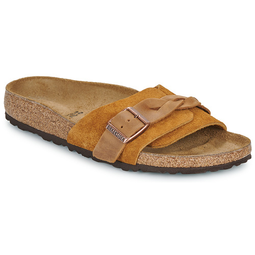 Chaussures Femme Mules Birkenstock Oita LEVE Marron