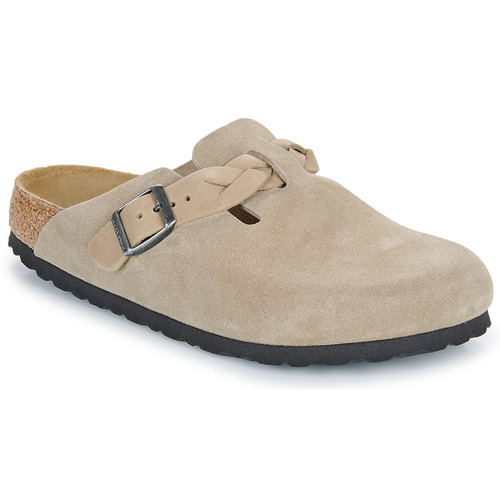 Chaussures Femme Sabots Birkenstock Boston LEVE Beige