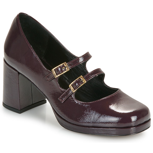 Chaussures Femme Escarpins JB Martin ALORA VERNIS PRUNE