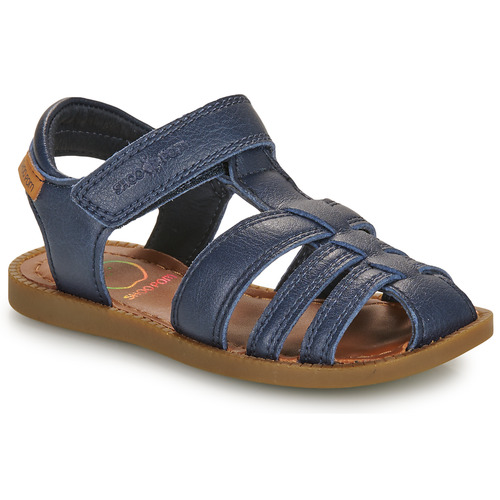 Chaussures Garçon Sandales et Nu-pieds Shoo Pom SOLAR TONTON Marine