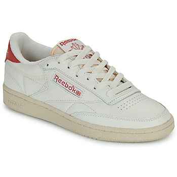 Chaussures Baskets basses Reebok Classic CLUB C 85 VINTAGE Blanc / Orange