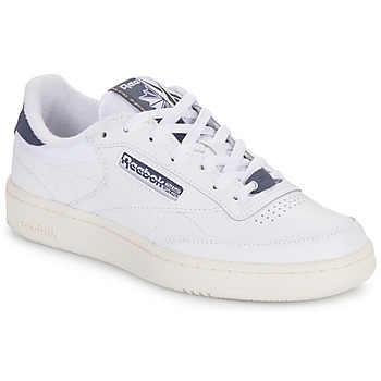 Chaussures Baskets basses Reebok Classic CLUB C 85 Blanc / Marine